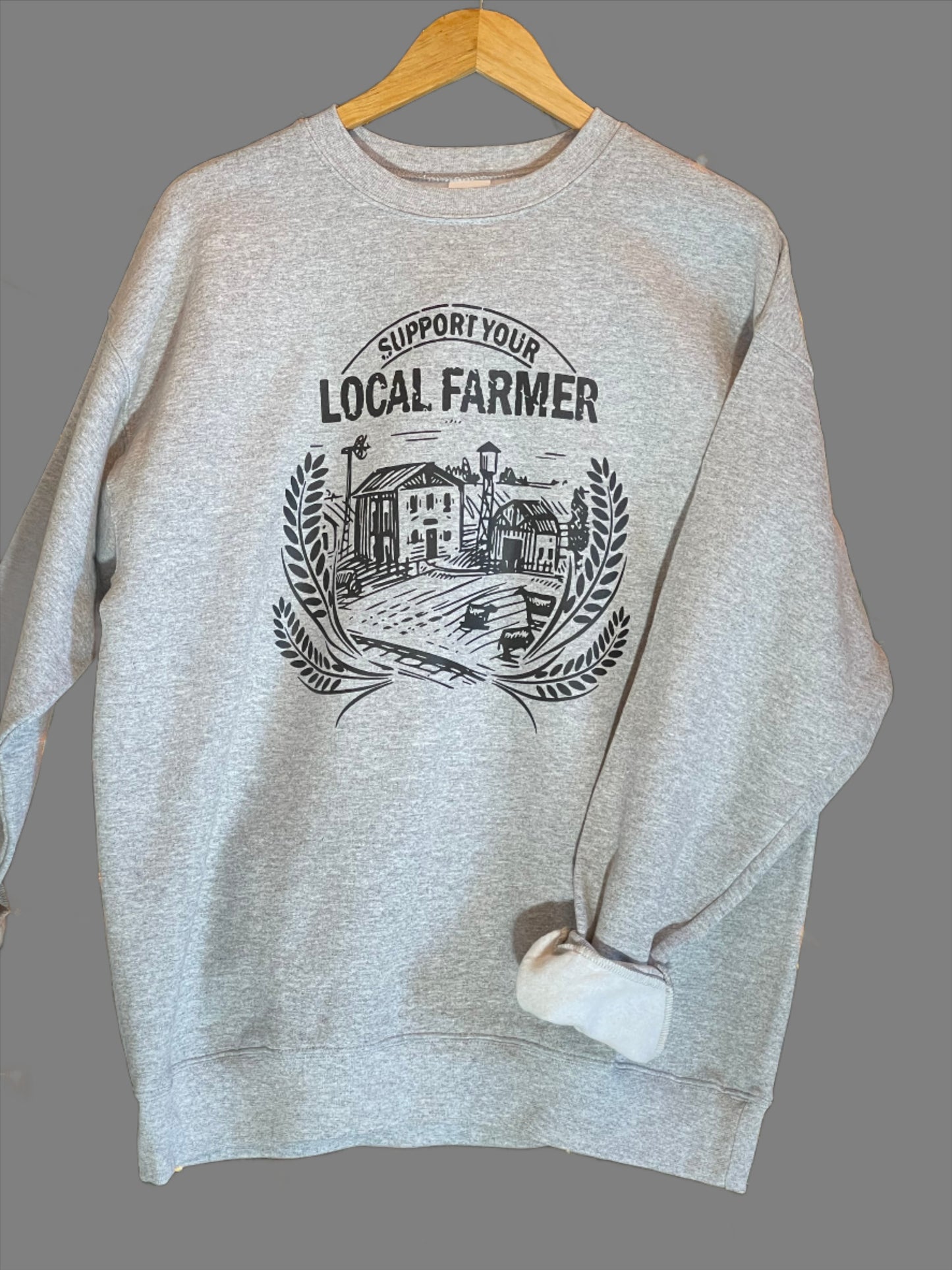 Support your Farmer Crewneck