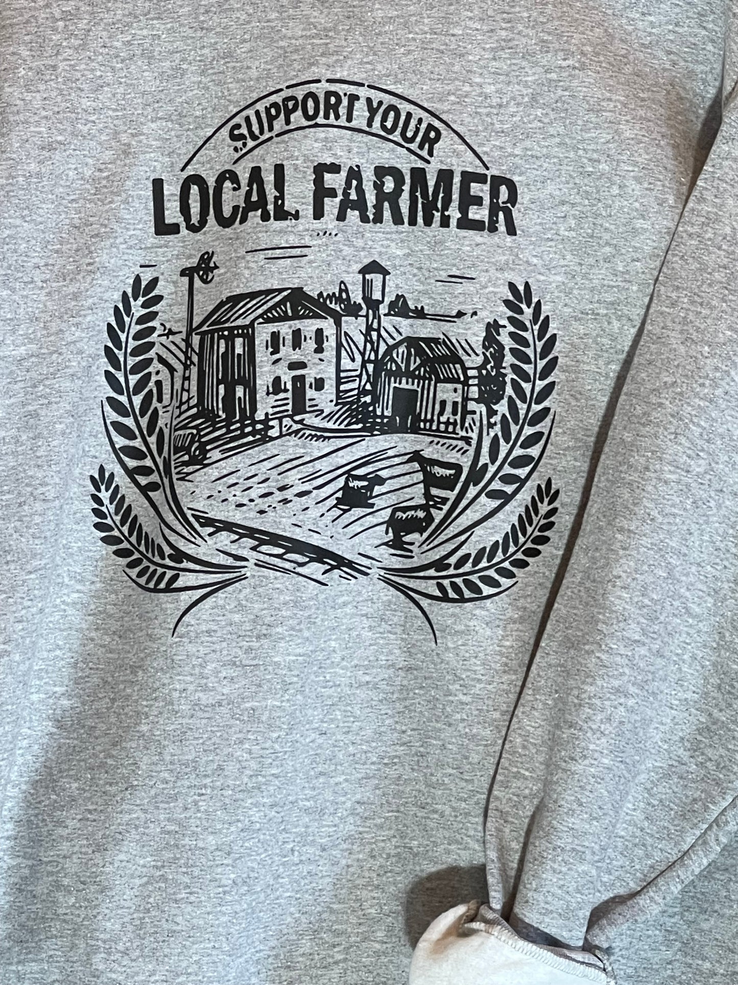 Support your Farmer Crewneck